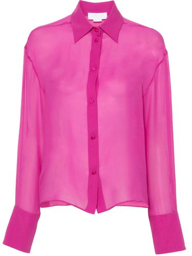 Genny Pink Silk Chiffon Shirt - Genny - Modalova