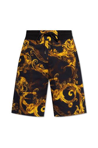 Barocco-printed Drawstring Track Shorts - Versace Jeans Couture - Modalova