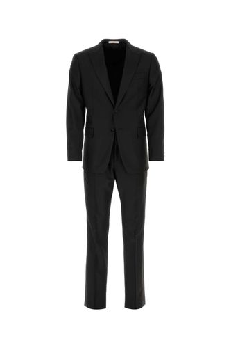 Valentino Garavani Black Wool Suit - Valentino Garavani - Modalova