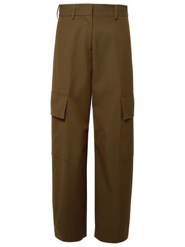 Suit Cargo Cotton Blend Trousers - Palm Angels - Modalova