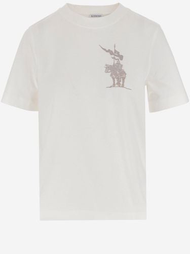 Ekd Cotton T-shirt With Logo - Burberry - Modalova