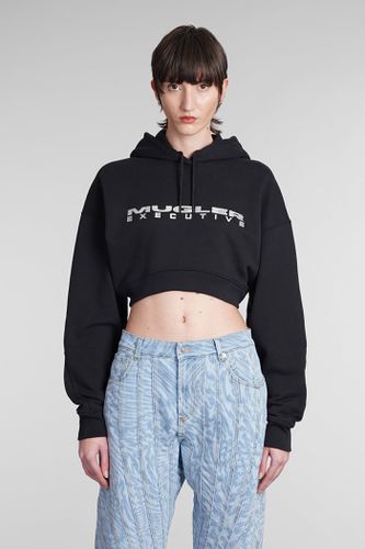 Mugler Sweatshirt In Black Cotton - Mugler - Modalova