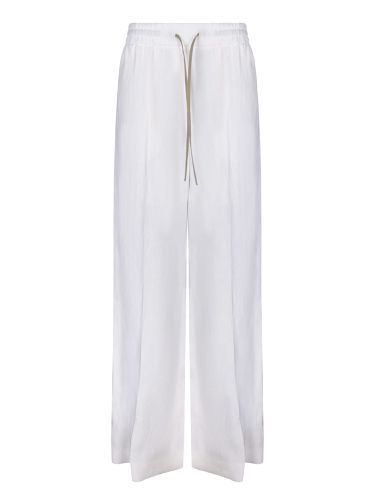 Drawstring Wide Leg Pants - Paul Smith - Modalova