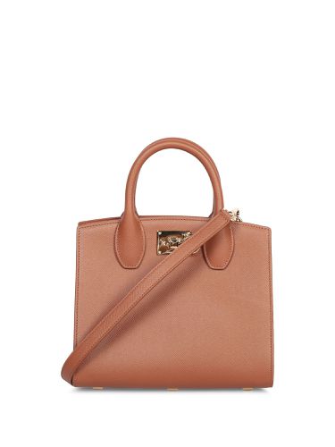 Studio Box Mini Leather Bag - Ferragamo - Modalova