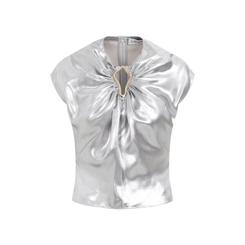 Gathered Detailed Embellished Top - Lanvin - Modalova