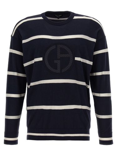 Logo Embroidery Sweater - Giorgio Armani - Modalova