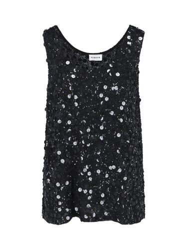 Parosh Sequin Tank Top - Parosh - Modalova