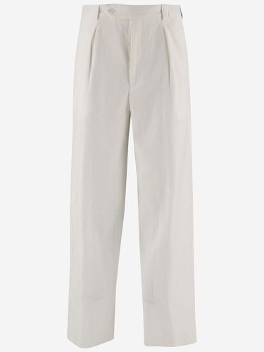 Wrap Straight Trousers - Giorgio Armani - Modalova