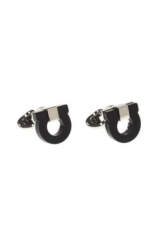 Ferragamo Gancini Cufflinks - Ferragamo - Modalova