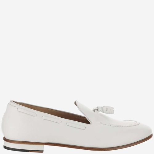 Francesco Russo Leather Moccasins - Francesco Russo - Modalova