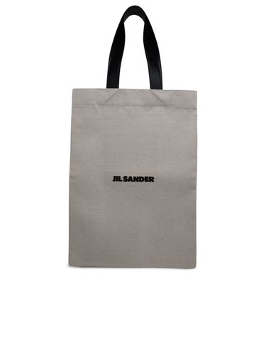 Jil Sander Beige Canvas Tote Bag - Jil Sander - Modalova