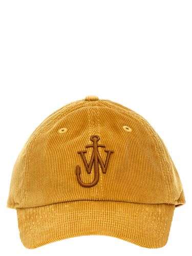 J. W. Anderson Logo Embroidery Velvet Cap - J.W. Anderson - Modalova