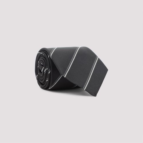 Saint Laurent Silk Tie - Saint Laurent - Modalova