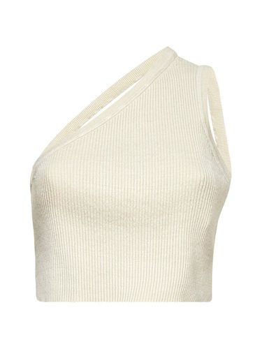 One-shoulder Knitted Cropped Top - Jacquemus - Modalova