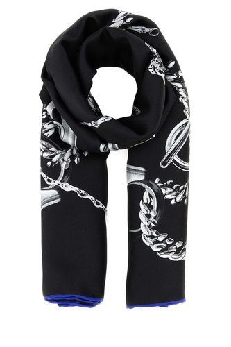 Burberry Printed Silk Foulard - Burberry - Modalova