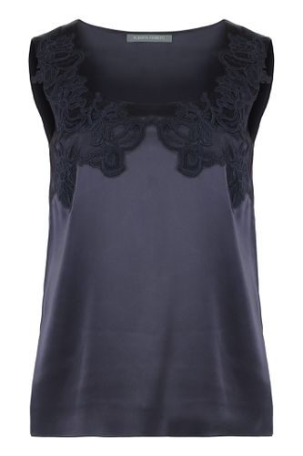 Alberta Ferretti Satin Tank Top - Alberta Ferretti - Modalova