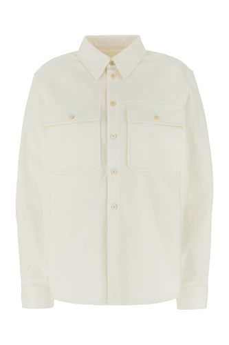 Ivory Denim Oversize Shirt - Jil Sander - Modalova