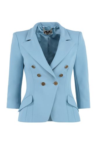 Crêpe De Chine Jacket - Elisabetta Franchi - Modalova