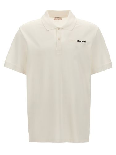 Alexander McQueen Logo Polo Shirt - Alexander McQueen - Modalova