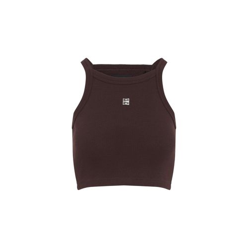 Givenchy 4g Plaque Cropped Tank Top - Givenchy - Modalova