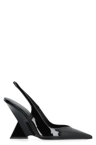 Cheope Patent Leather Slingback Pumps - The Attico - Modalova