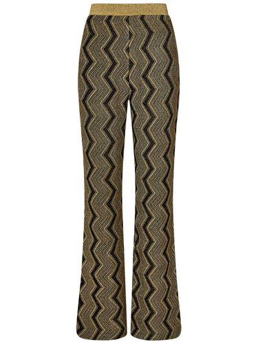 Zigzag Pattern High-waist Trousers - Missoni - Modalova