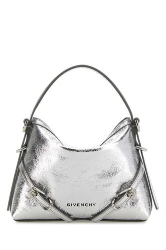 Silver Leather Nano Voyou Handbag - Givenchy - Modalova