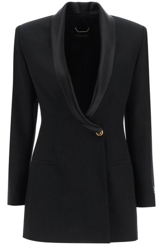 Versace Single-breasted Wool Blazer - Versace - Modalova