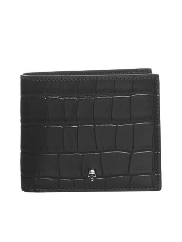 Alexander McQueen Leather Wallet - Alexander McQueen - Modalova