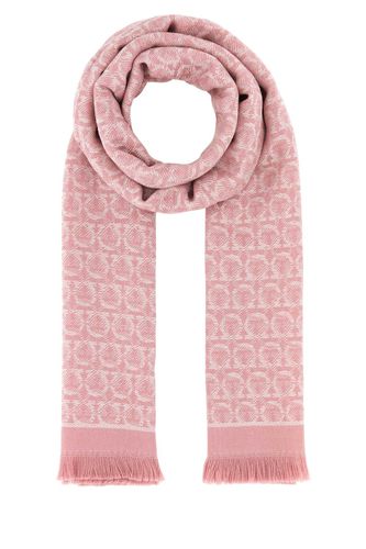 Ferragamo Embroidered Wool Scarf - Ferragamo - Modalova