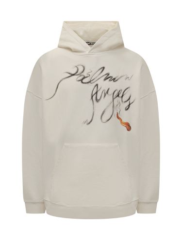 Palm Angels Foggy Pa Hoodie - Palm Angels - Modalova