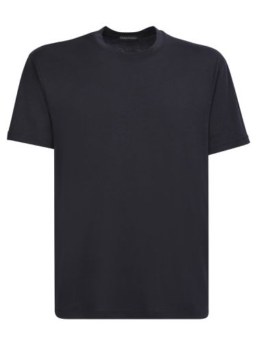 Tom Ford Black Lyocell T-shirt - Tom Ford - Modalova