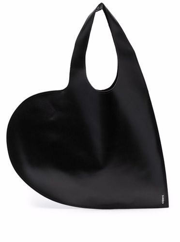 Coperni Black Leather Heart Handbag - Coperni - Modalova