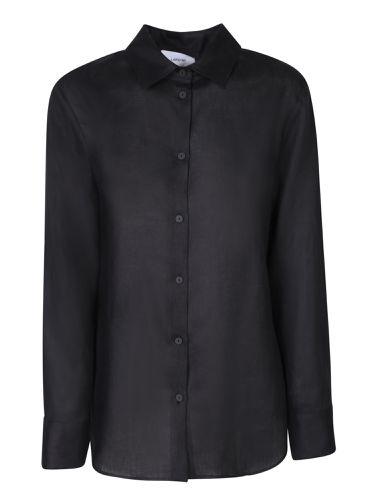 Lardini Black Linen Shirt - Lardini - Modalova