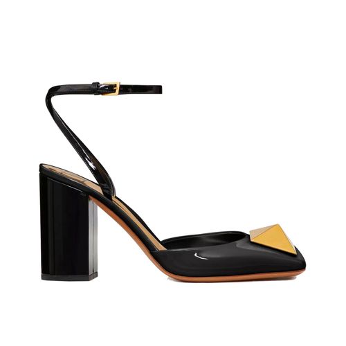 Garavani One Stud Patent Leather Pumps - Valentino Garavani - Modalova