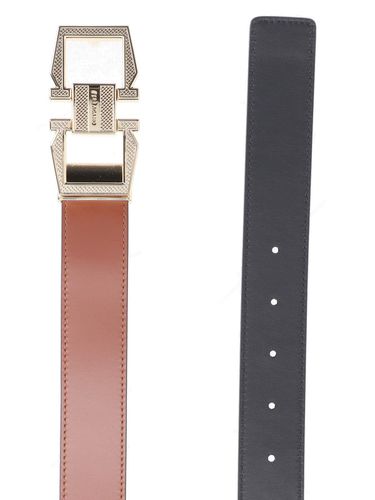 Gancini Square Reversible Belt - Ferragamo - Modalova