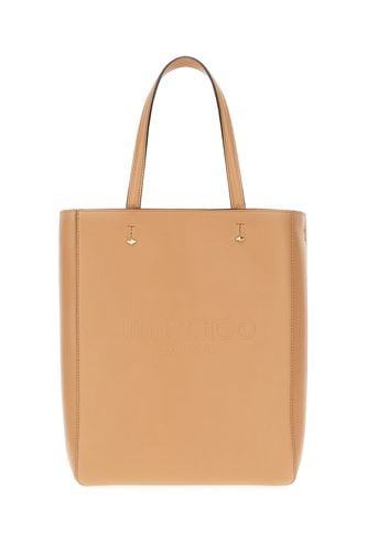 Camel Leather Medium Lenny Handbag - Jimmy Choo - Modalova