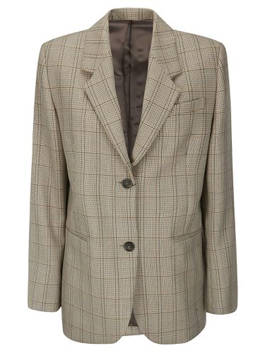 Windowpane-check Suit Jacket - Totême - Modalova