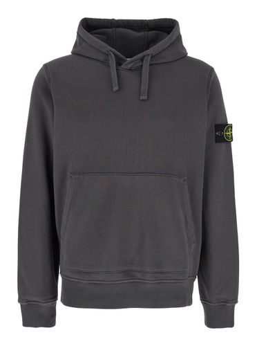 Compass Patch Drawstring Hoodie - Stone Island - Modalova