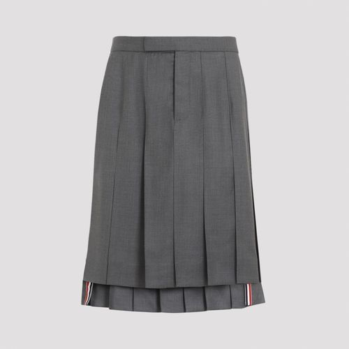 Classic Rise Backstrap Skirt - Thom Browne - Modalova