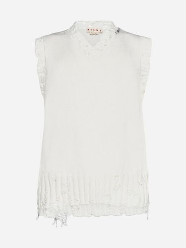 Marni Logo Cotton Vest - Marni - Modalova