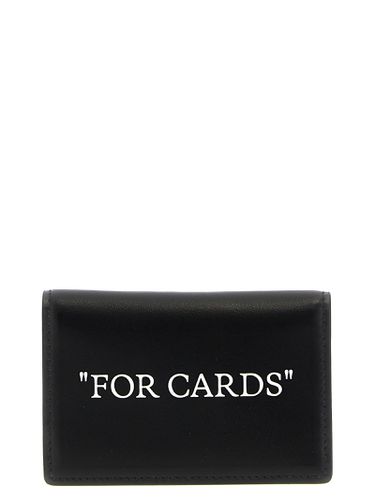 Off-White quote Bookish Card Holder - Off-White - Modalova