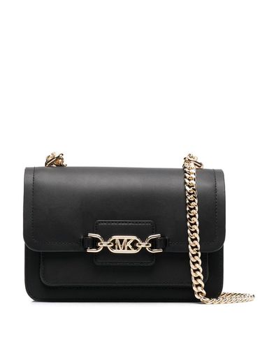 Heather Shoulder Bag With Mk Logo In Smooth Leather Woman - MICHAEL Michael Kors - Modalova