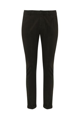 Gaubert Brown Trousers Instretch Cotton - Dondup - Modalova