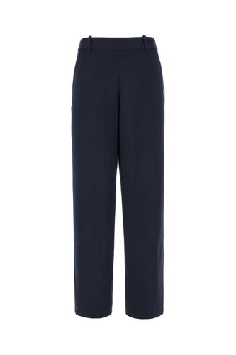 Navy Blue Stretch Cotton Pants - Circolo 1901 - Modalova