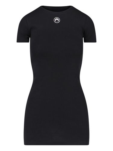 Marine Serre Logo Mini Dress - Marine Serre - Modalova