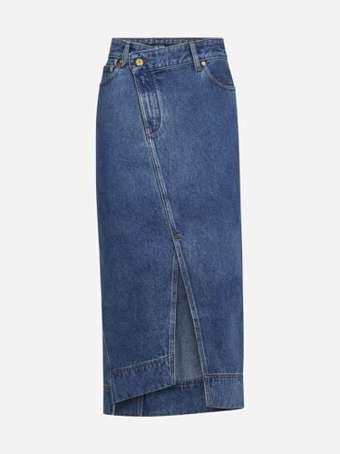 La Jupe De-nimes Denim Midi Skirt - Jacquemus - Modalova