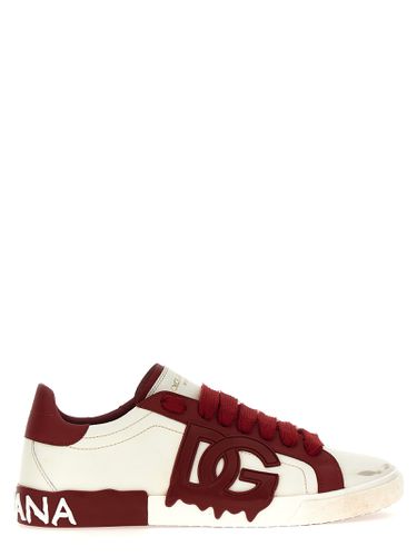 Portofino Vintage Sneakers - Dolce & Gabbana - Modalova