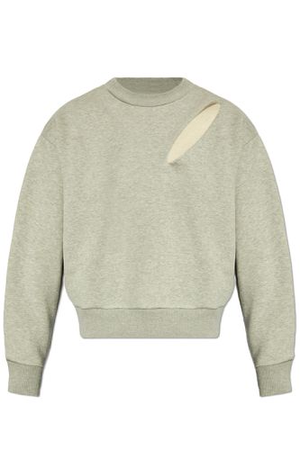 Sweatshirt With Slit - Alexander McQueen - Modalova