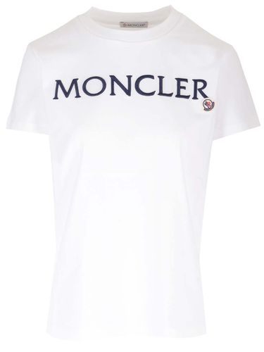 Moncler Embroidered T-shirt - Moncler - Modalova